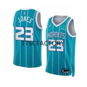 Herren NBA Charlotte Hornets Trikot Kai Jones 23 Nike 2022-23 Jordan Edition Teal Swingman